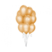 Воздушные шары Beauty &amp; Charm, золотой металлик, 12 дюймов / 10 шт.