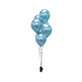Воздушные шары Beauty &amp; Charm, платиново-синий, 12 дюймов / 7 шт.