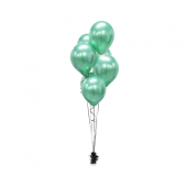 Beauty&amp;Charm baloni, platīna zaļi 12&quot; / 7 gab.