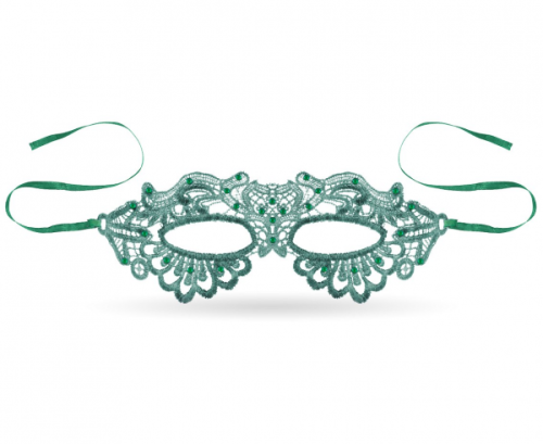 Lace mask  Emerald Lady