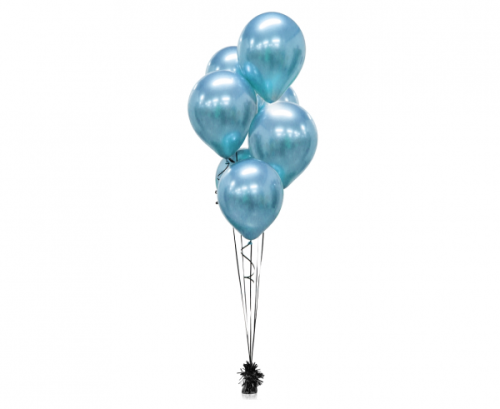 Balloons Beauty&Charm, platinum blue 12
