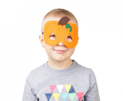 Felt mask Pumpkin