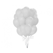 Воздушные шары Beauty &amp; Charm, белый металлик, 12 дюймов / 50 шт.