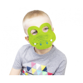 Felt mask Crocodile