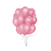Beauty&amp;Charm Baloni, rozā metālisks 12&quot; / 50 gab.