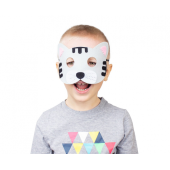 Felt mask Grey Cat