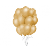 Воздушные шары Beauty &amp; Charm, золотой металлик, 12 дюймов / 50 шт.