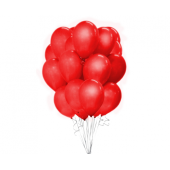 Beauty&Charm balloons, red pastels 12