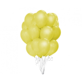 Beauty&amp;Charm baloni, dzelteni pasteļi 12&quot; / 50 gab.