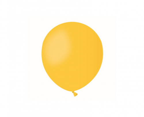Balloon A50 pastel 5, dark yellow, 100 pieces