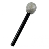 Glitter Microphone, Silver