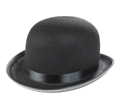 Bowler Hat, plain, one size