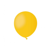 Balloon A50 pastel 5, yellow, 100 pieces