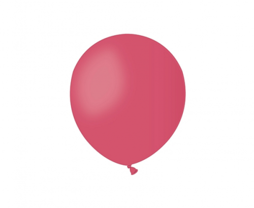 Balloon A50 pastel 5, red, 100 pieces