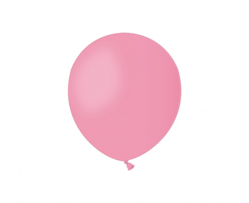 Balloon A50 pastel 5, pink, 100 pieces