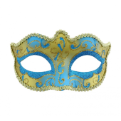Mysterious mask, turquoise