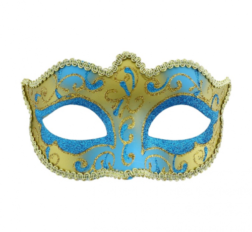 Mysterious mask, turquoise Mysterious mask, turquoise