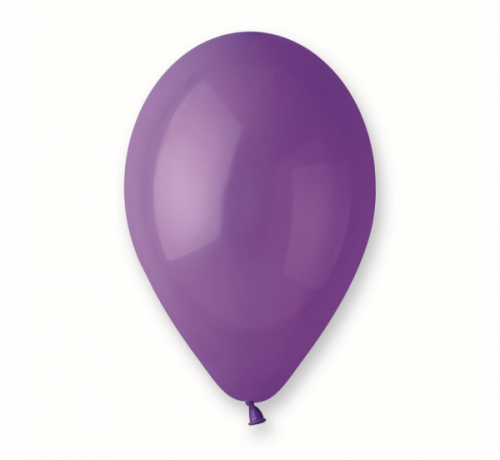 Balloon G90 pastel 10, purple, 100 pieces