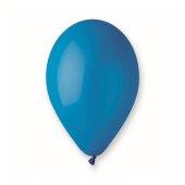 Balloon G90 pastel 10, blue, 100 pieces