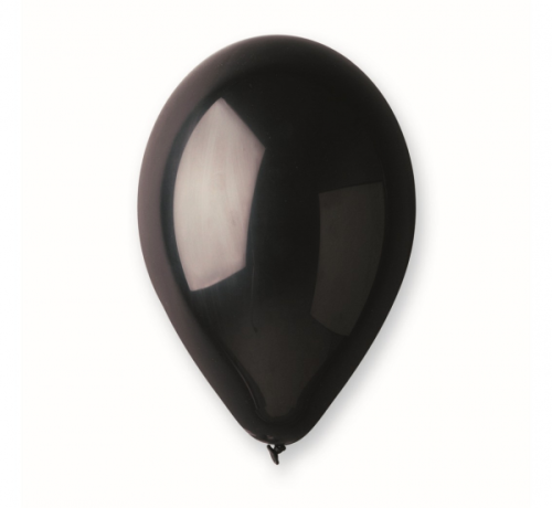 Balloon G90 pastel 10, black, 100 pieces