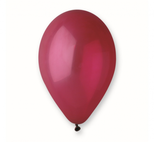 Balloon G90 pastel 10, maroon, 100 pieces
