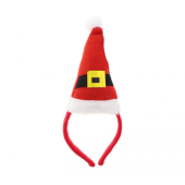 Santa hat headband 11x19 cm