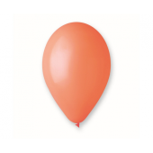 Balloon G110 pastel 12, orange, 100 pieces