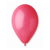 Balloon G110 pastel 12, red, 100 pieces