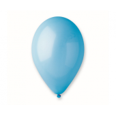 Balloon G110 pastel 12, sky blue, 100 pieces