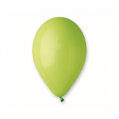 Balloon G110 pastel 12, pistachio, 100 pieces