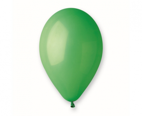 Balloon G110 pastel 12, green, 100 pieces