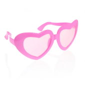 Jumbo glasses Heart, pink