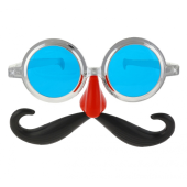 Jumbo glasses with mustache