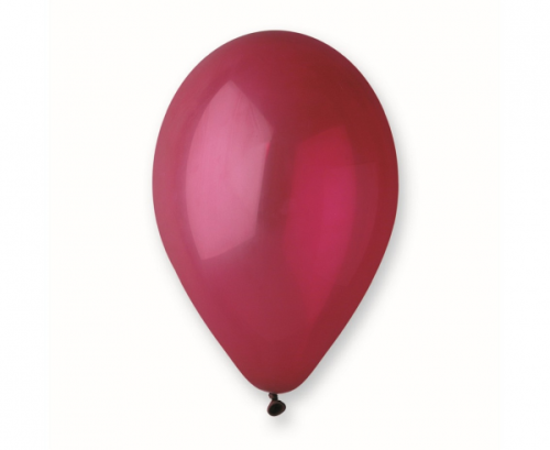 Balloon G110 pastel 12, maroon, 100 pieces