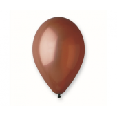 Balloon G110 pastel 12, brown, 100 pieces