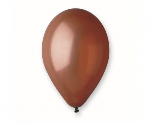 Balloon G110 pastel 12, brown, 100 pieces