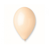 Balloon G110 pastel 12, ivory, 100 pieces