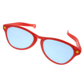 Jumbo glasses, red