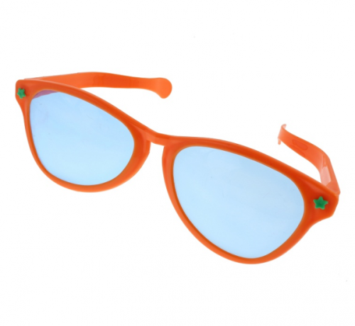 Jumbo glasses, orange