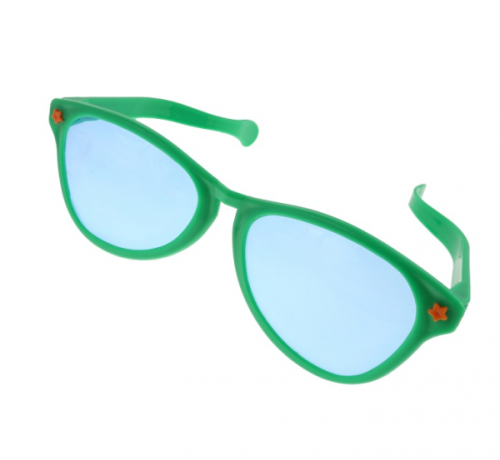 Jumbo glasses, green