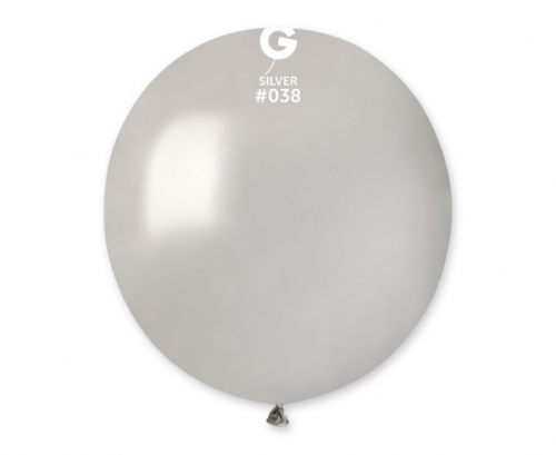 Balloon GM150, silver metallic / 50 pcs. Balloon GM150, silver metallic / 50 pcs.