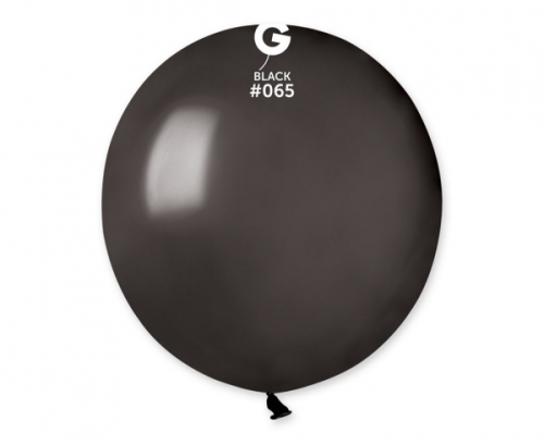 Balloon GM150, black metallic / 50 pcs.
