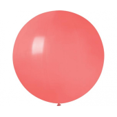 Balloon G220, pastel ball 0,75m, coral