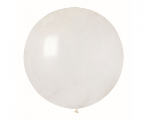 Balloon G30, pastel  ball transparent, 80 cm