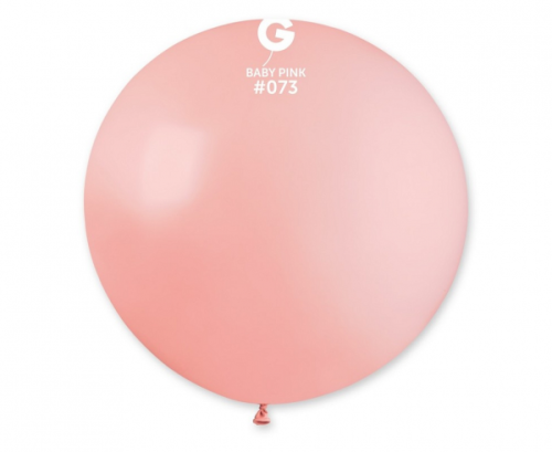 Balons G30, sfēras forma 0,80 m, gaiši rozā (macaron) Balons G30, sfēras forma 0,80 m, gaiši rozā (macaron)