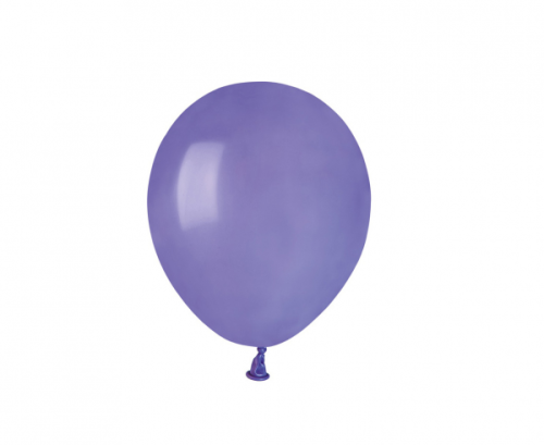 Balloon A50 pastel 5 inches - violet/ 100 pcs.