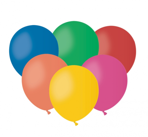 Balloon A50 pastel 5, multicoloured, 100 pieces Balloon A50 pastel 5, multicoloured, 100 pieces