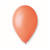 Balloon A80 pastel 9, orange, 100 pieces