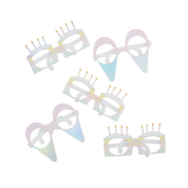 Paper glasses Pastel Party, 16 cm, 8 pcs