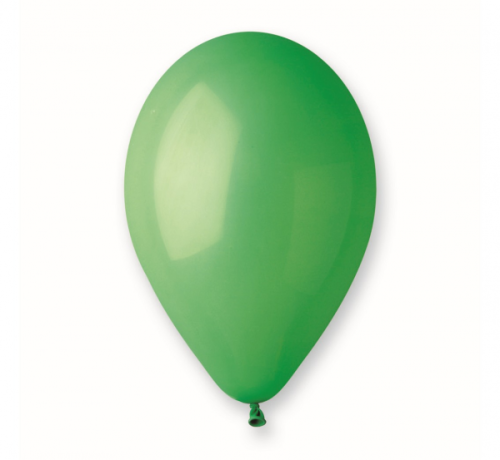 Balloon A80 pastel 9, green, 100 pieces